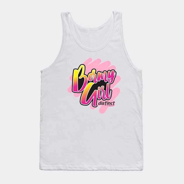 Bermy Girl (Graffiti) Tank Top by DistinctApparel